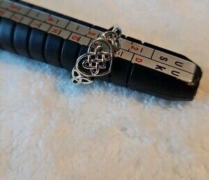 Irish Celctic Heart Ring Sterling Silver  Sz. 6.5